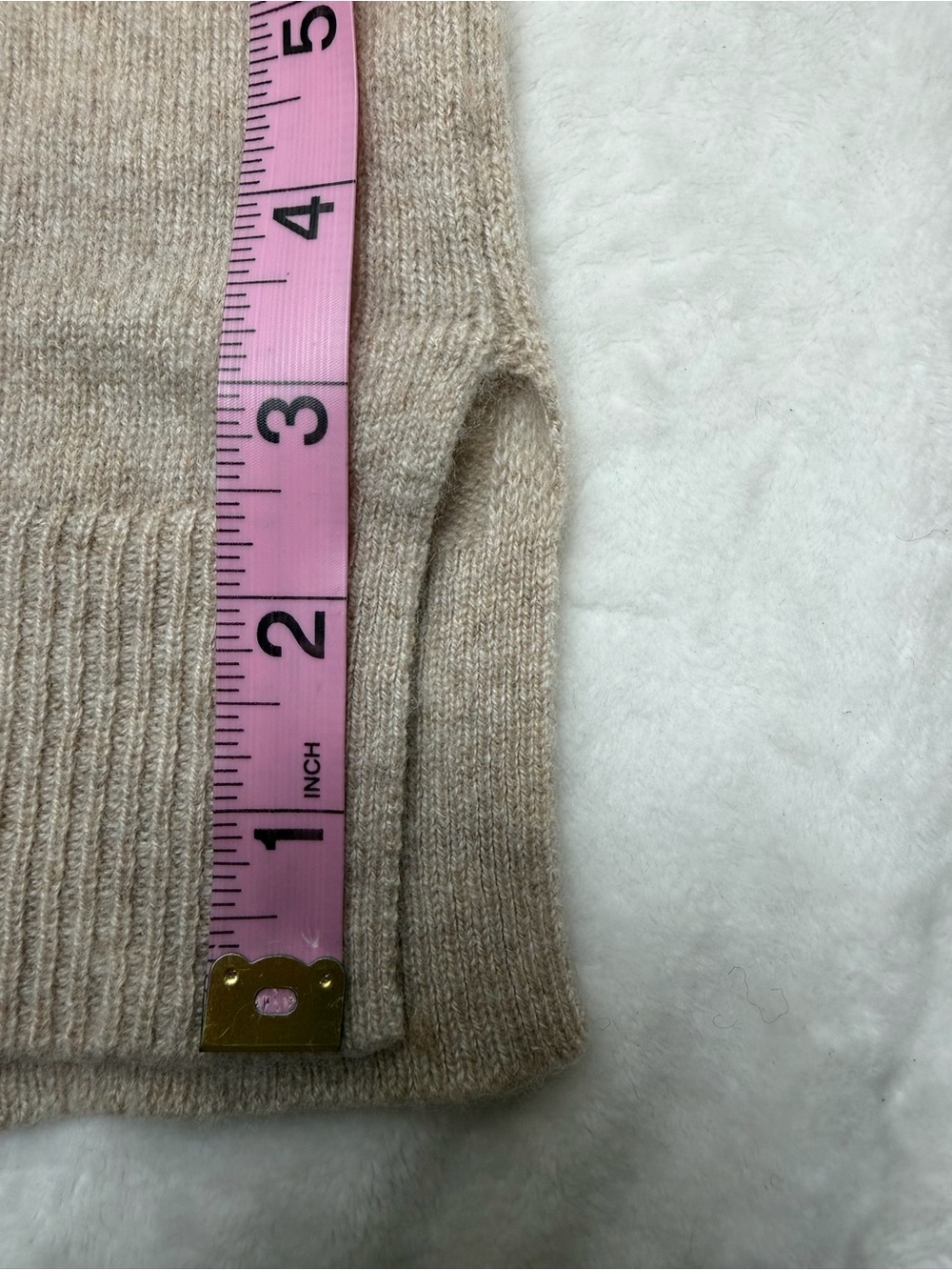Nordstrom 100% Cashmere Turtleneck Sweater S Quiet Luxury Capsule Wardrobe - Picture 11 of 12